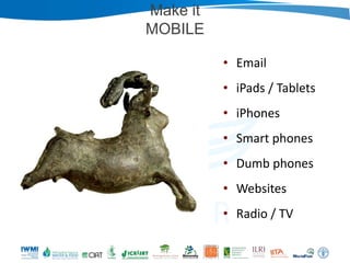 Nairobi ILRI-WLE: Blogging for Impact 