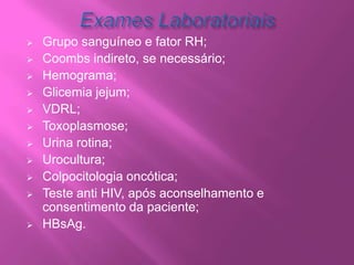 • 3 consultas no 3º trimestre.