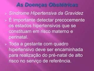 Intervalo entre as gestações;