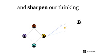 and sharpen our thinking
✅
🤔
✅
 