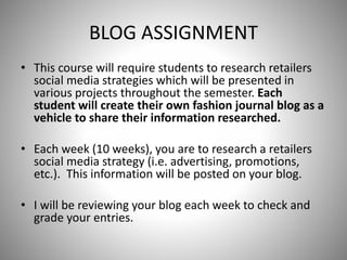 Blog project | PPT