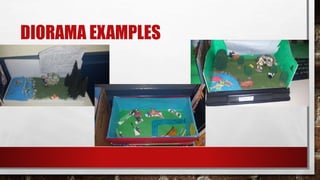 DIORAMA EXAMPLES
 
