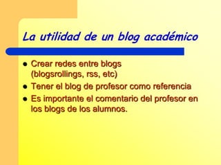 Categorías ,tematización