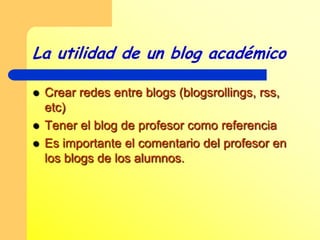 Categorías ,tematización