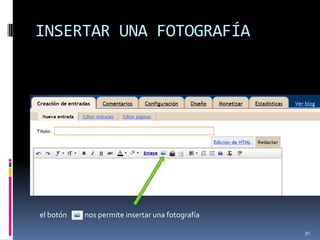 EL PRIMER COMENTARIO	Una vez que comprobamos que nuestra primera entrada ya está en la red, podemos añadirle a la misma un comentario, o quizá mejor, comentar la primera entrada del blog de algún compañer@Pinchando en “0 comentarios” se nos  abrirá la pantalla con la que rellenar el comentarioPodemos escoger si dejar el comentario de forma anónima o queremos  hacerlo con nuestro usuario con el que estamos logados25