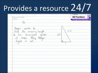 Provides a resource  24/7 