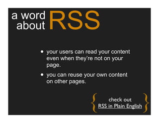 Blogs: less what, more how, more wow