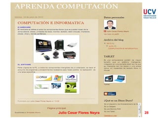 Julio Cesar Flores Neyra 28
 