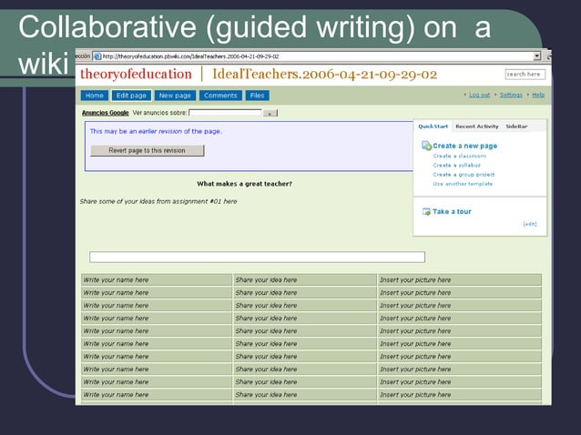 Blogs and Wikis