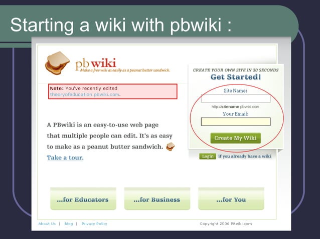 Blogs and Wikis
