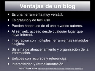 Blogs Cfaie08