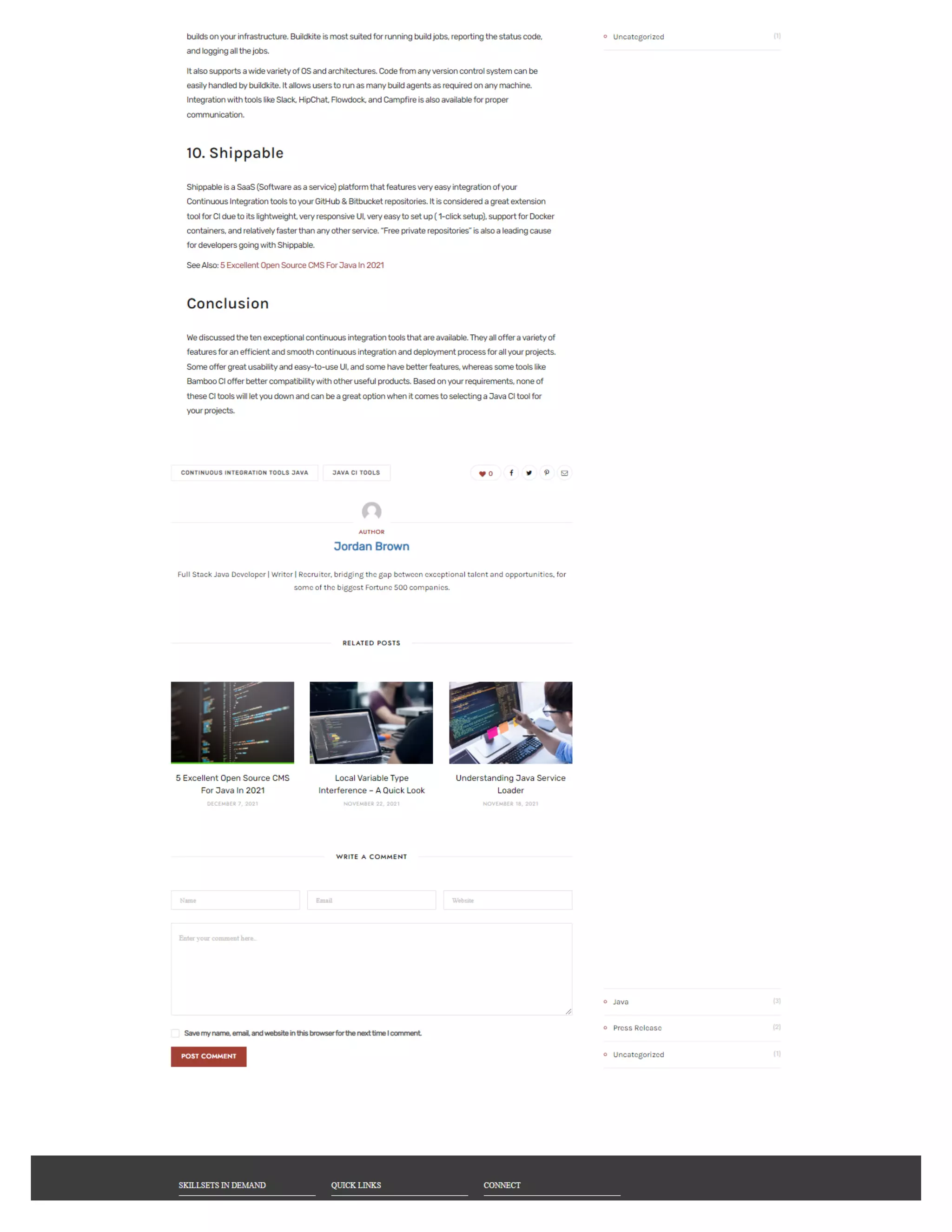10 Best Continuous Integration Tools In 2022