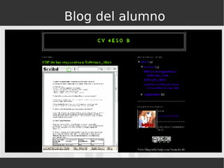 Blog del alumno 