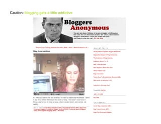 Blog's Eye View
