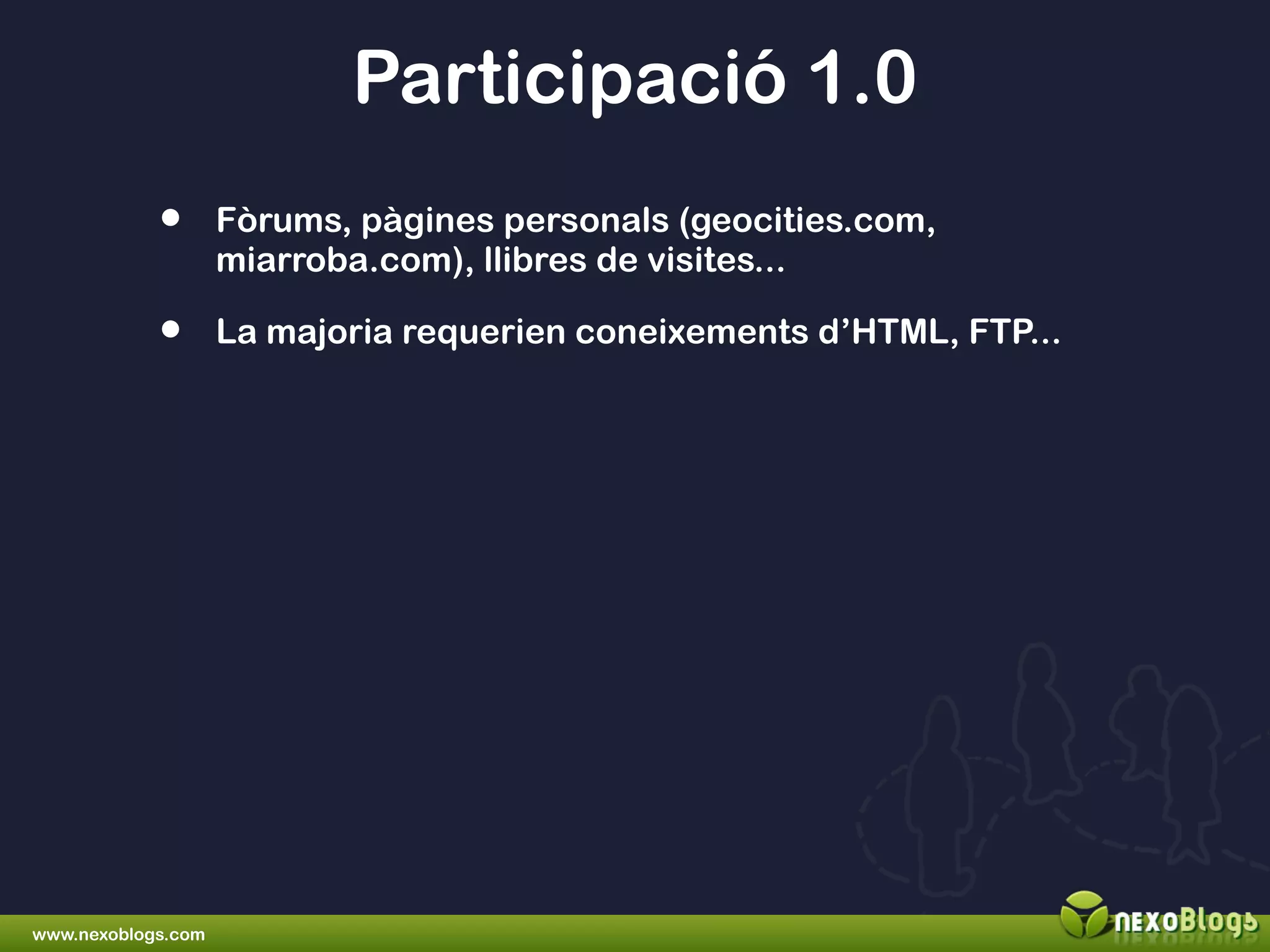 Blogs i xarxes socials