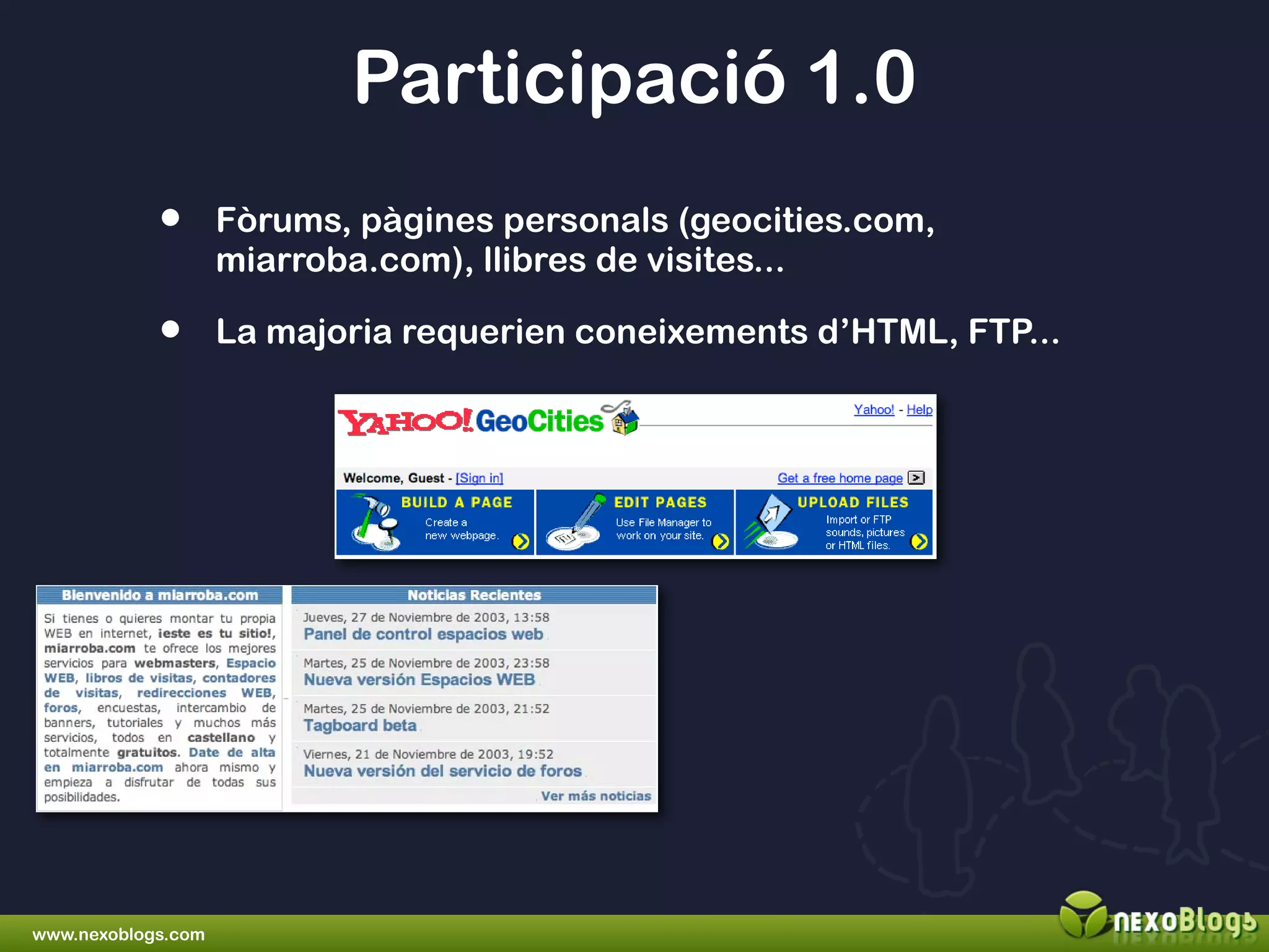 Blogs i xarxes socials
