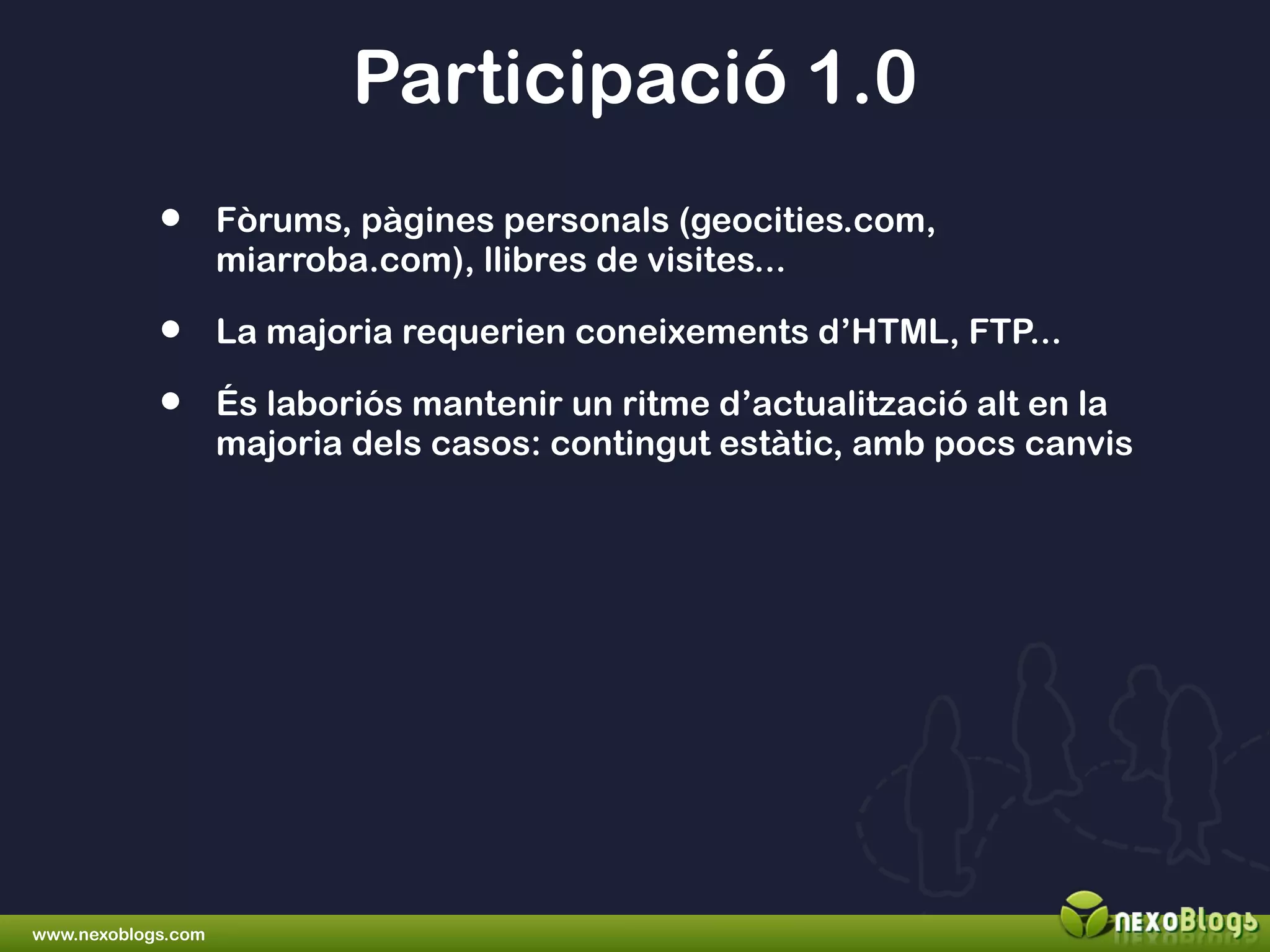 Blogs i xarxes socials