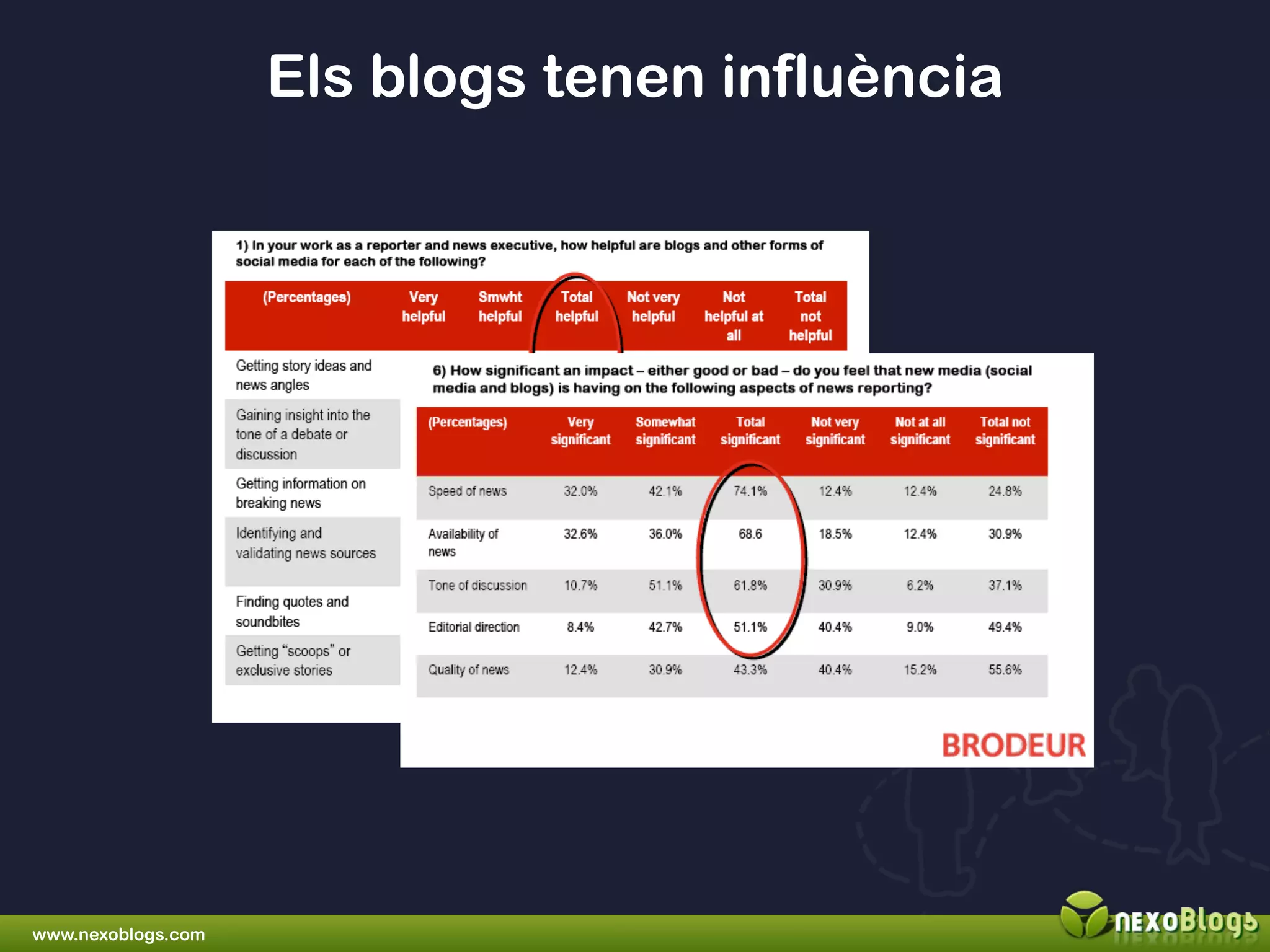 Blogs i xarxes socials