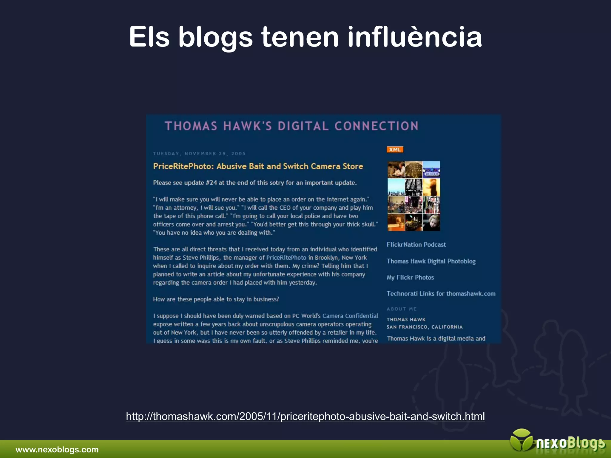 Blogs i xarxes socials