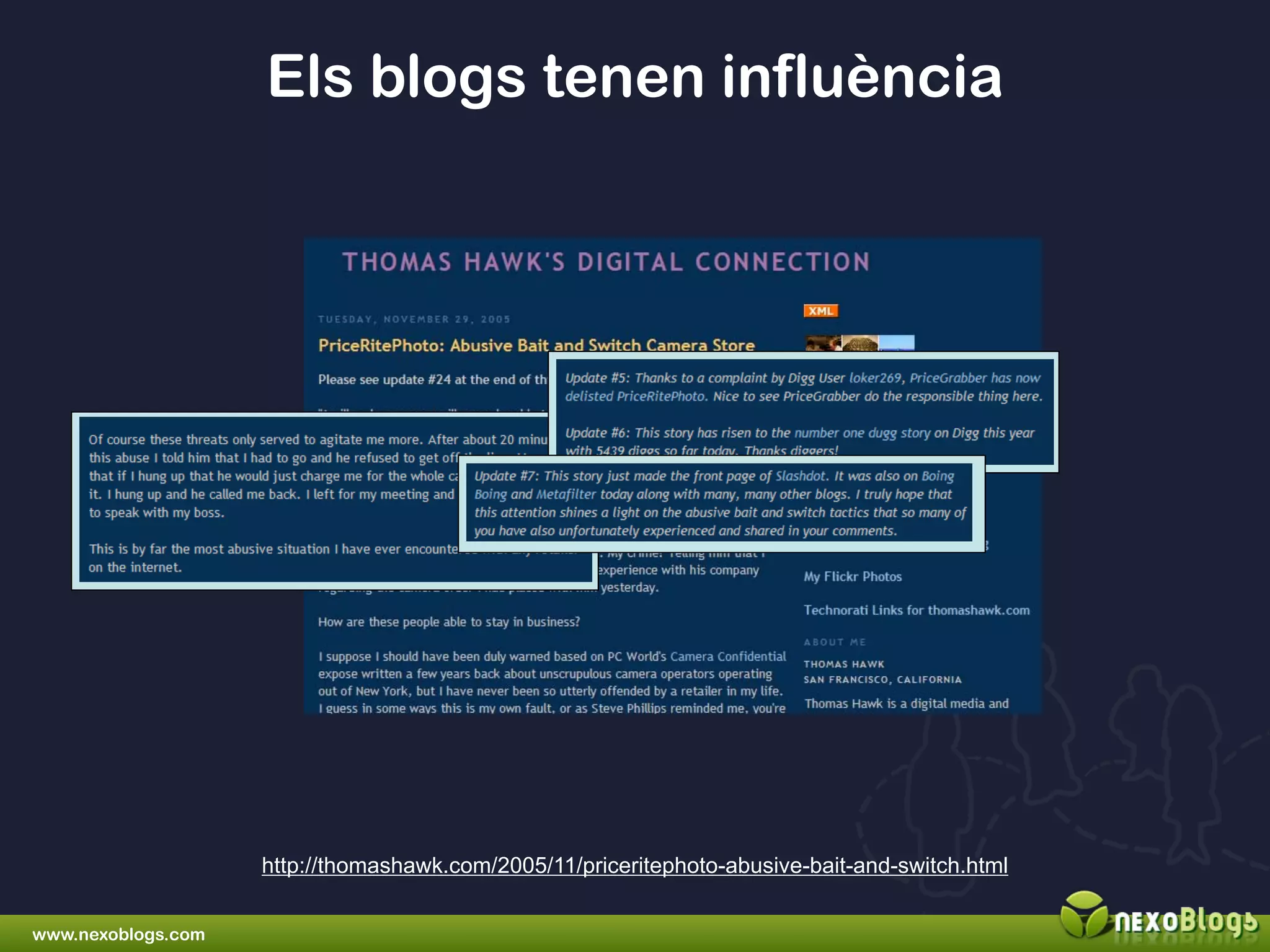 Blogs i xarxes socials