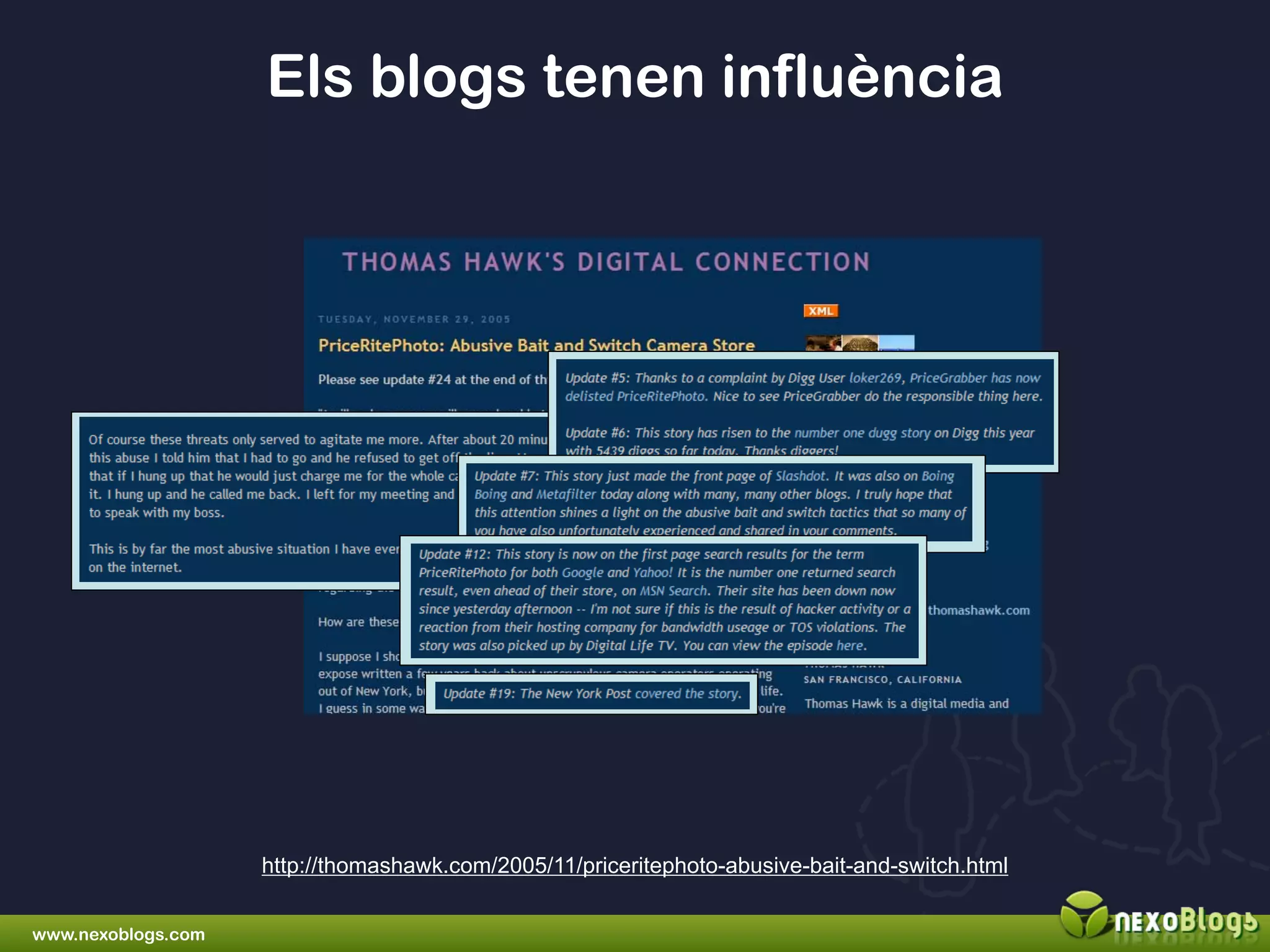 Blogs i xarxes socials