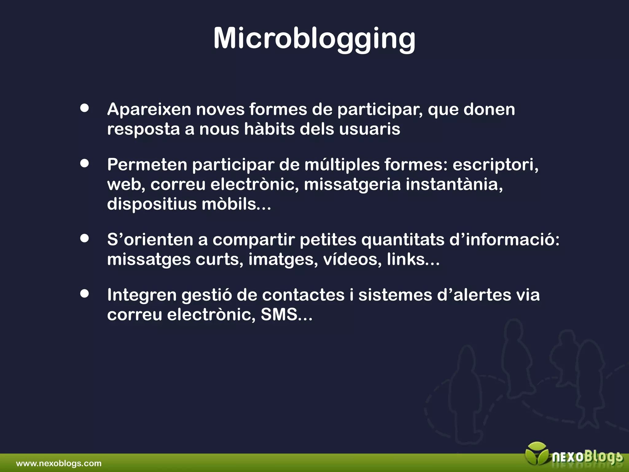 Blogs i xarxes socials