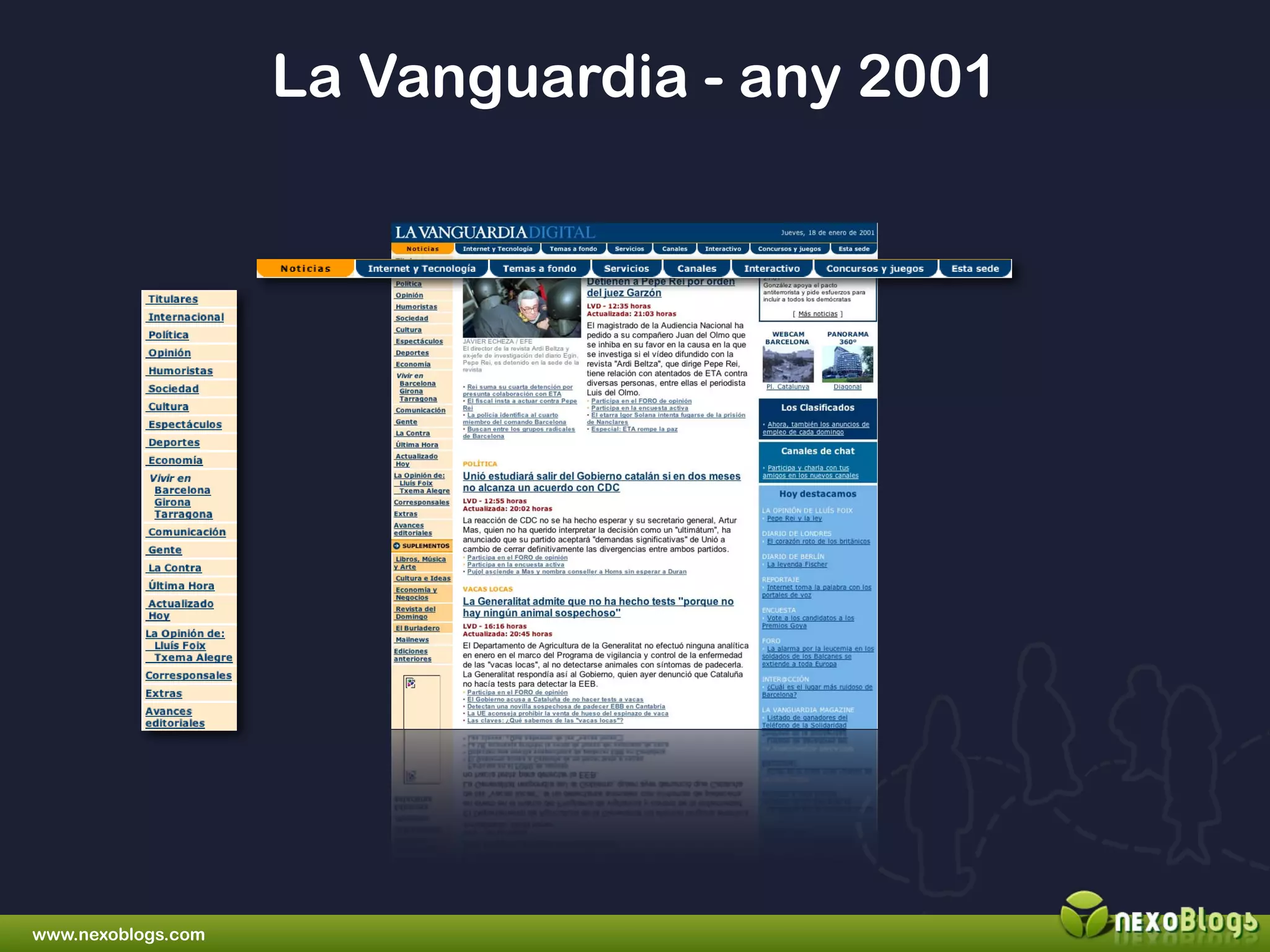 Blogs i xarxes socials