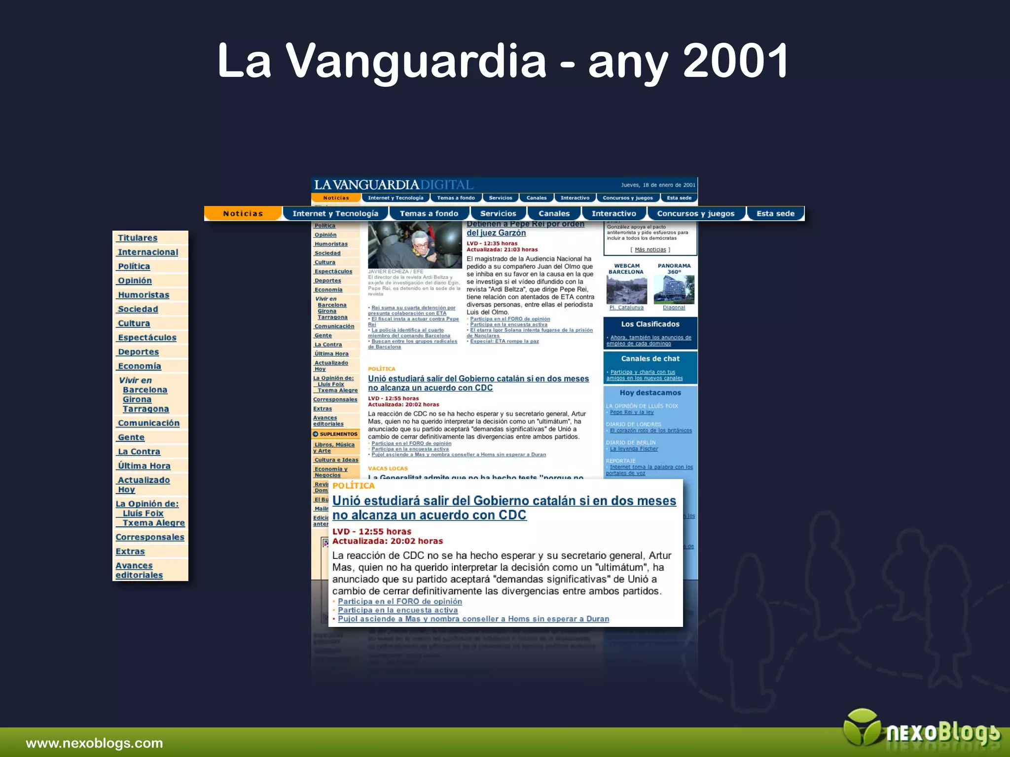 Blogs i xarxes socials