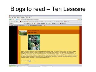 Blogs to read – Teri Lesesne 