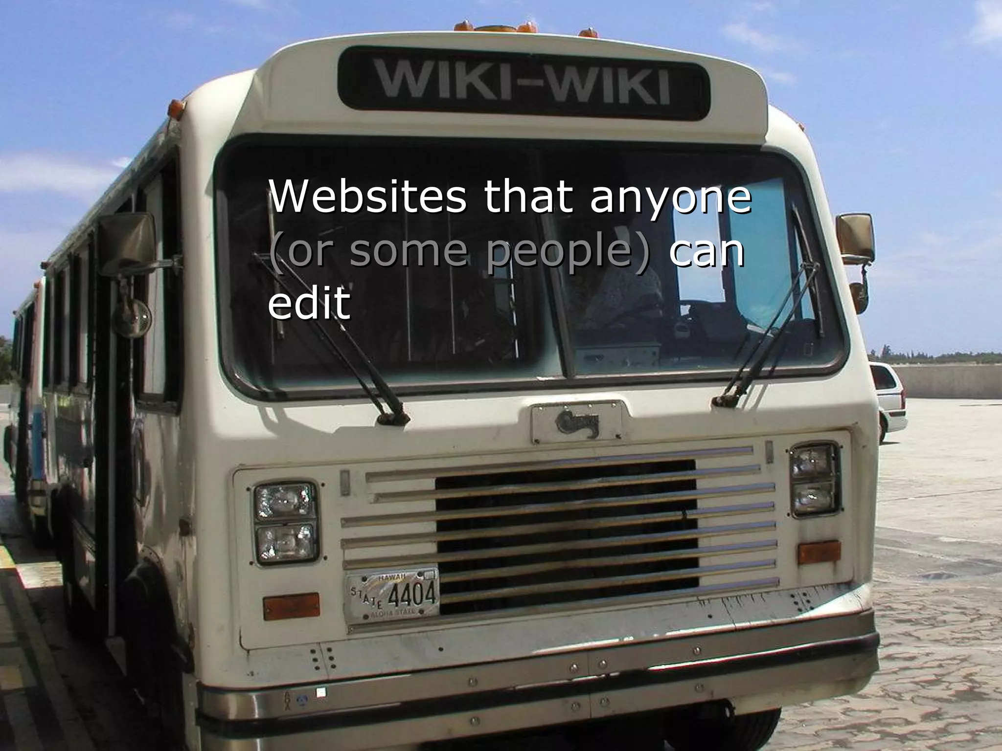 Blogs, Wikis and eLearning Week