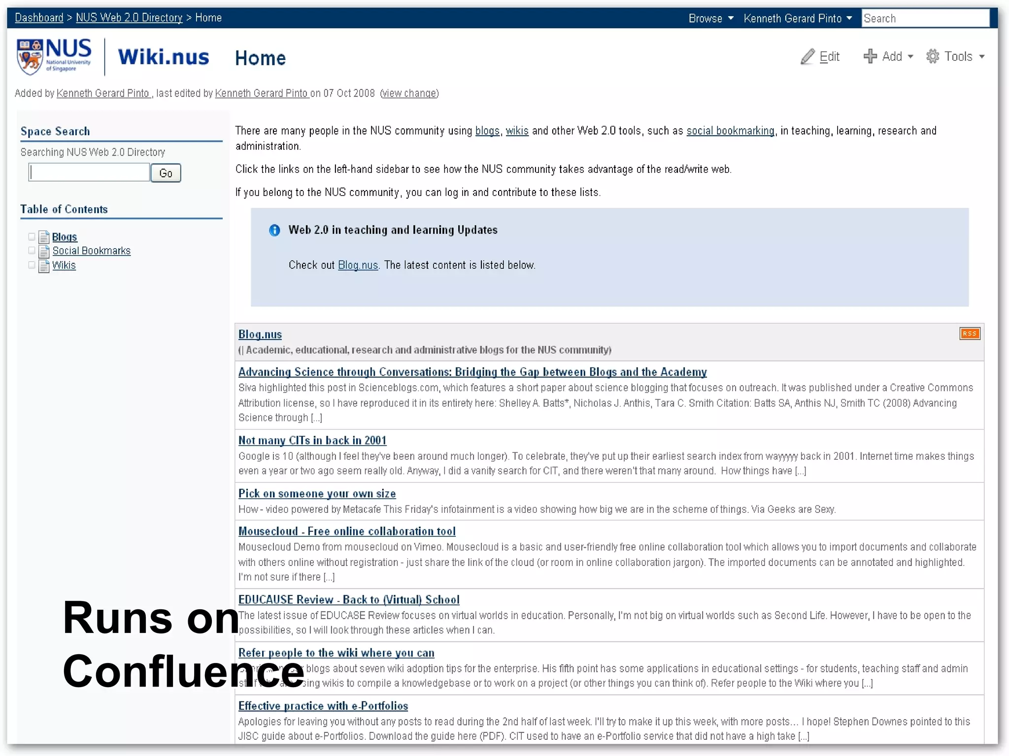 Blogs, Wikis and eLearning Week