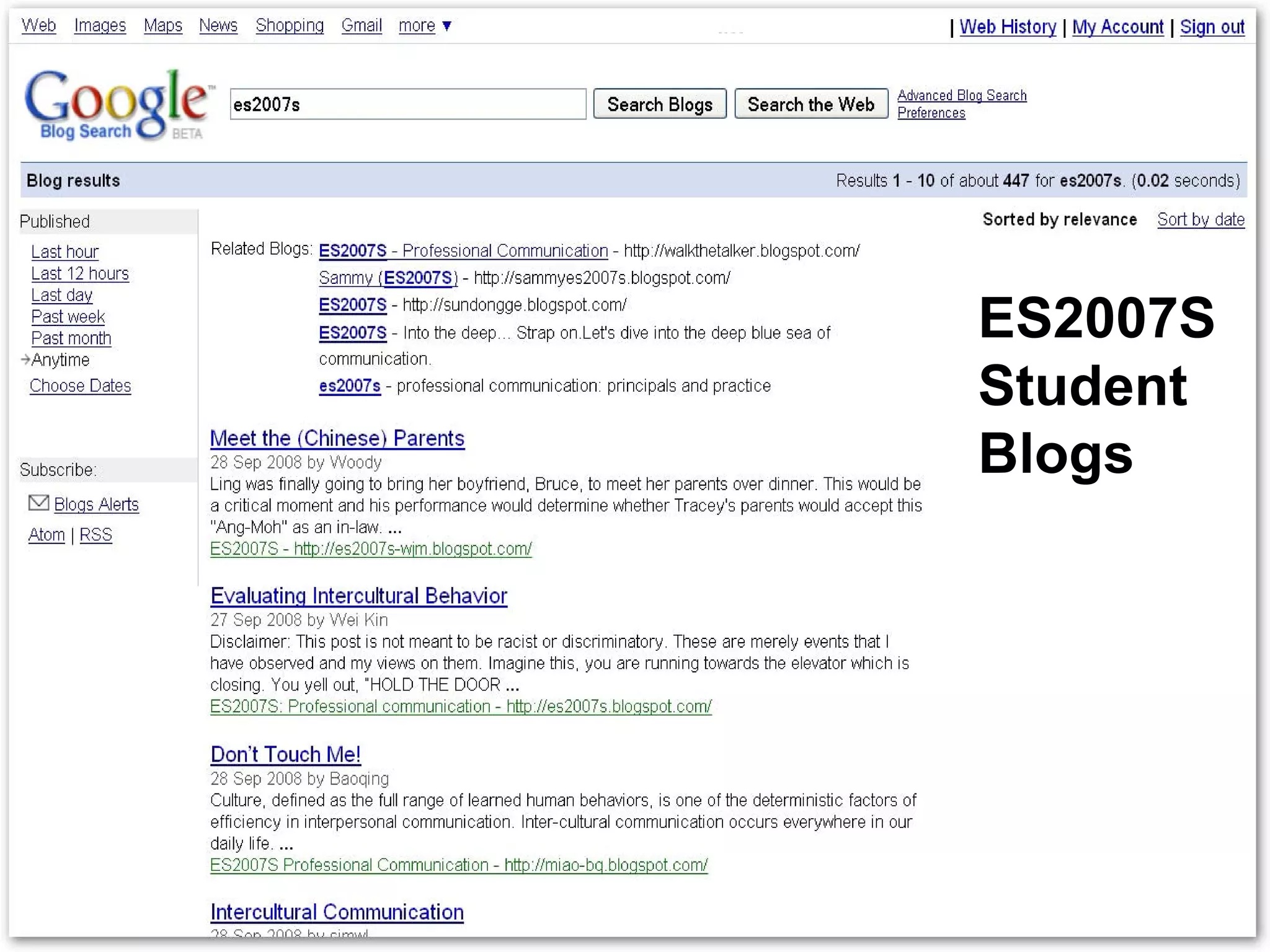 Blogs, Wikis and eLearning Week