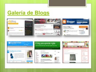 Galería de Blogs
 