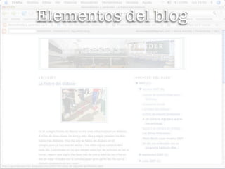 Elementos del blog




        8
 