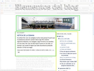 Elementos del blog




        8
 