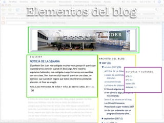 Elementos del blog




        8
 
