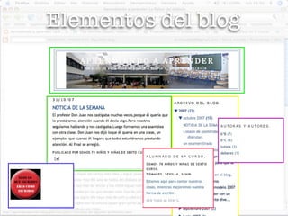 Elementos del blog




        8
 