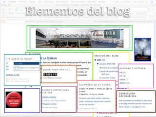 Elementos del blog




        8
 