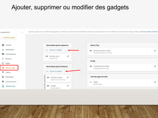Ajouter, supprimer ou modifier des gadgets
 