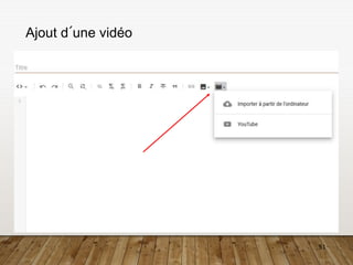 51
Ajout d´une vidéo
 