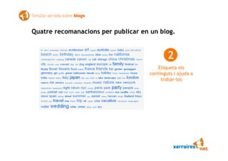 Xerrada tertúlia sobre blogs