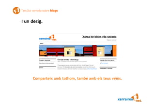 Xerrada tertúlia sobre blogs