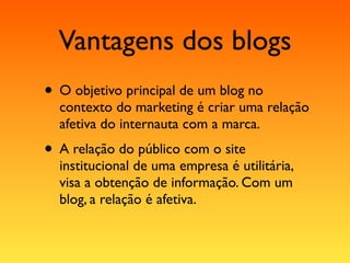 Blogs e publicidade