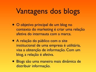 Blogs e publicidade