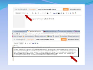 Blogs como gerenciar