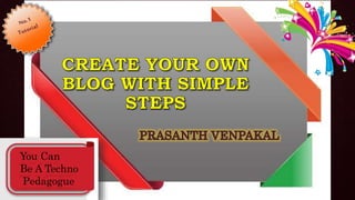 Blogs for education | PPTX
