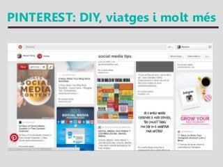 PINTEREST: DIY, viatges i molt més
 