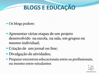 Blogs Na EducaçãoO