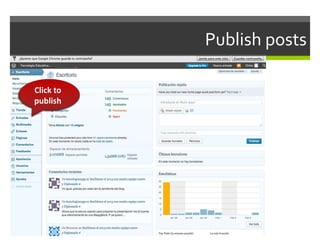 Click to
publish
Publish posts
 