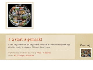 Blogs presentatie nov 2010